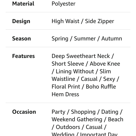 Spring/Summer Ruffled Dress - Picture 2 of 6